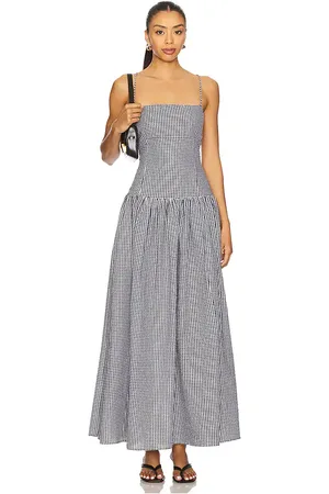 Tularosa Reese Maxi Dress in Black. - size L (also in M, S, XL, XS, XXS)