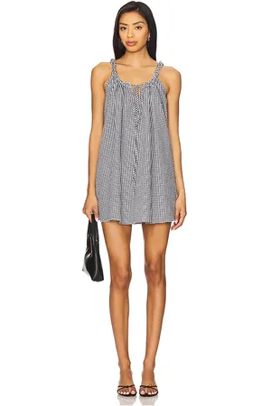 Tularosa Reese Mini Dress in Black. - size L (also in M, S, XL, XS, XXS)
