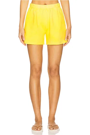 Cotton Citizen Roma Short in Yellow. - size L (also in M, S, XS)