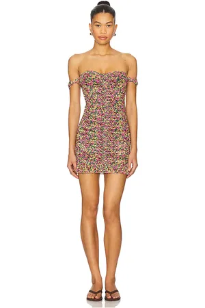 AFRM Tolia Dress in Pink,Yellow. - size 1X (also in L, M, S, XL, XS, XXL, XXS)