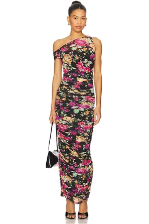 AFRM Biona Dress in Black,Pink. - size 1X (also in L, M, S, XL, XS, XXL, XXS)