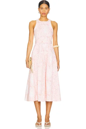 Cinq A Sept Scenic Toile Zoey Dress in Coral. - size 2 (also in 4)