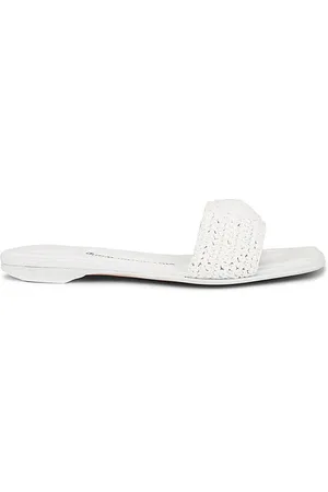 Alexander Wang VY Flat Sandal in White. - size 36 (also in 37, 38, 39, 40, 41)