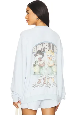 Boys Lie Aura Let Love Guide My Way Kara Sweatshirt in Baby . - size M/L (also in XL/XXL, XS/S)