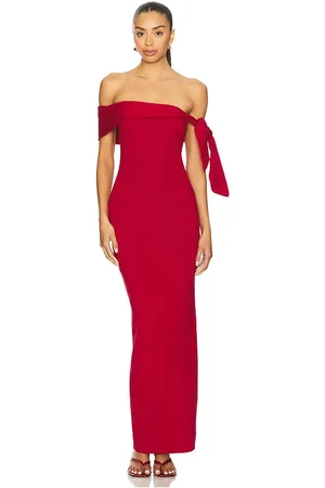 SNDYS X REVOLVE Jaymes Maxi Dress in Cranberry in . - size L (also in M, S, XS, XXS)
