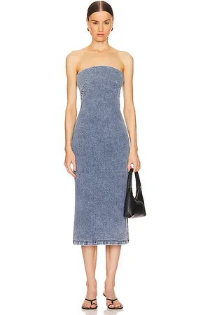 RAG&BONE Flexi Jasmine Dress in Denim-Medium. - size 2 (also in 6)