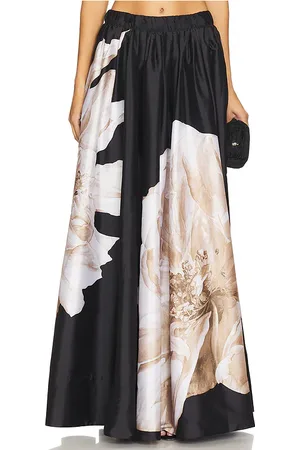 HEMANT AND NANDITA Maxi Skirt in Black. - size M (also in S)