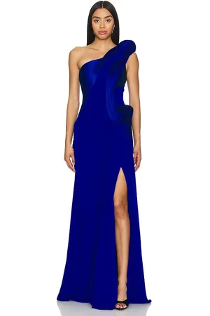 Gaurav Gupta The Sculpted Wave Gown in Blue. - size 6 (also in 8)