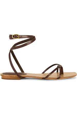 VERONICA BEARD Allegra Sandal in Brown. - size 10 (also in 5.5, 6, 6.5, 7, 7.5, 8, 8.5, 9, 9.5)