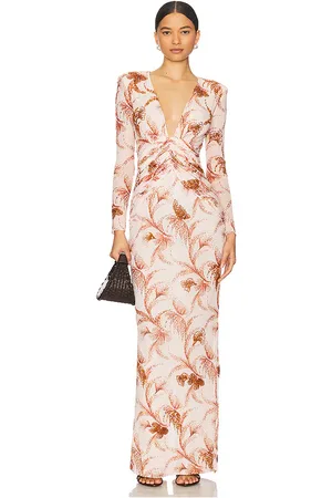 PATBO Sunset Maxi Dress in ,Brown. - size 0 (also in 4, 6, 8)