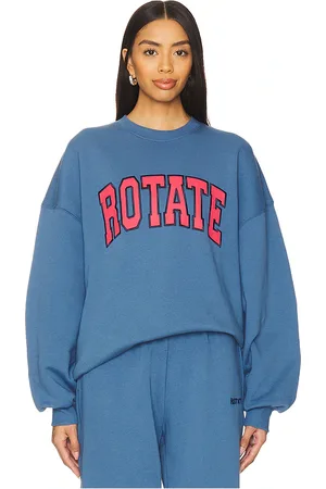 ROTATE SUNDAY Heavy Sweat Crewneck in Blue. - size XS (also in XXS)