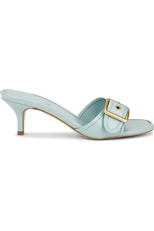 Coach Margot Leather Sandal in Blue. - size 10 (also in 6, 6.5, 7, 7.5, 8, 8.5, 9, 9.5)