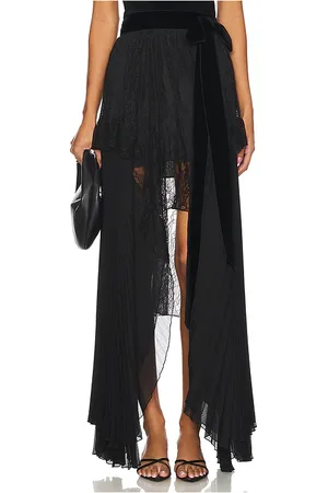ALICE+OLIVIA Coralia Midi Skirt With Bow Belt in . - size 10 (also in 4)