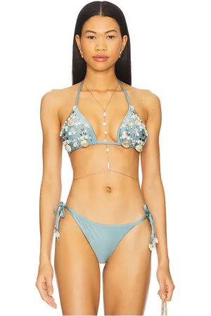 PATBO X Camila Coelho Lace Bikini Top in . - size M (also in XS)