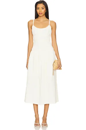 Steve Madden Toby Dress in White. - size L (also in M, S, XL, XS)