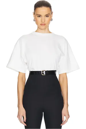 Helsa The Sculpted Tee in Thick Jersey in . - size L (also in M, S, XL, XS, XXS)