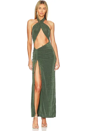 superdown Adele Halter Maxi in Green. - size M (also in L, S, XL, XS, XXS)
