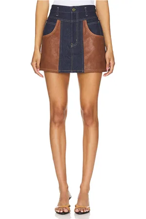 Frame Atelier Skirt in Denim-Dark. - size 25 (also in 27)