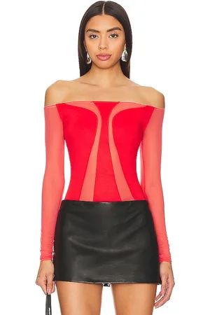 OW Swirl Blouse in Red. - size S (also in XS)