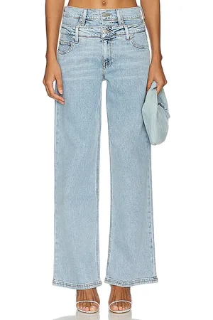 Simkhai Kove Double Waistband in Denim-Light. - size 26 (also in 27)