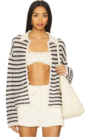 RAG&BONE Khloe Stripe Cardigan in . - size L (also in M, S, XS)