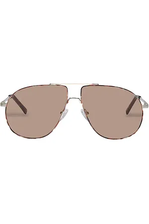 Le Specs Schmaltzy in Brown.