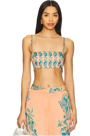 HEMANT AND NANDITA Bandeau in Pink,Blue. - size L (also in M, S, XL, XS, XXS)
