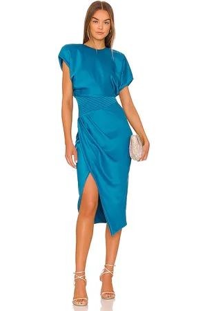 Zhivago Bond Midi Dress in Baby Blue. - size 0 (also in 2)