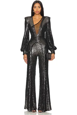 Zhivago Perfume Exotico Jumpsuit in Metallic Silver. - size 6 (also in 8)