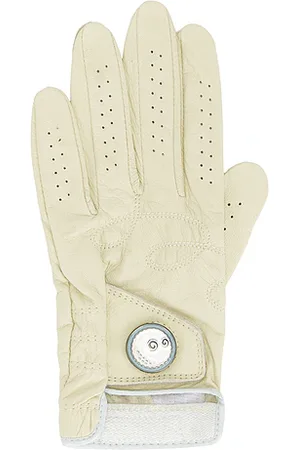 Malbon Golf Cecelia Golf Glove in White. - size L (also in M, S)