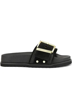 AllSaints Ellie Raffia Slider in . - size 36 (also in 37, 37.5, 38, 38.5, 39, 39.5, 40, 41)
