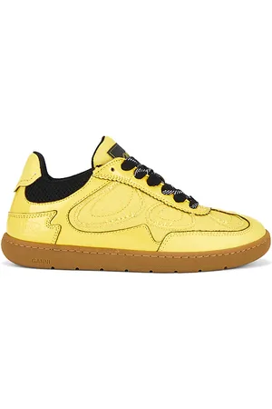 Ganni 08 Sneaker in Yellow. - size 36 (also in 37, 38, 39, 40, 41)