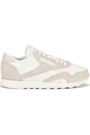 Reebok Classic Nylon Sneaker in Tan. - size 6 (also in 6.5, 7, 7.5, 8, 8.5, 9, 9.5)