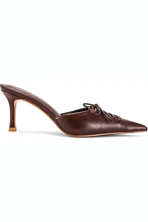 Femme LA Louis Slipper in Chocolate. - size 5 (also in 7, 8, 9)