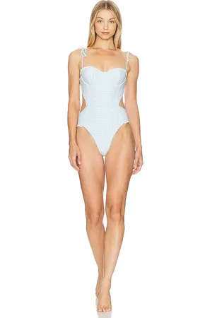 Tularosa Luna One Piece in Baby Blue. - size L (also in M, S, XL, XS, XXS)