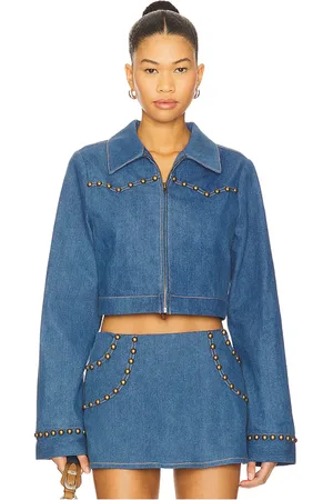 Lovers And Friends Palmer Jacket in Blue. - size M (also in S, XL, XS, XXS)