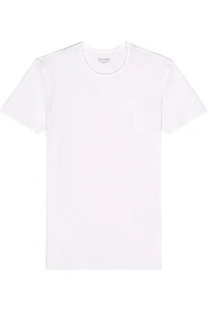 AllSaints Figure Crew Tee in White. - size L (also in XL/1X)