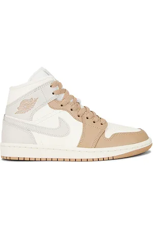 Jordan Air 1 Mid Sneaker in Ivory. - size 10 (also in 10.5, 11, 11.5, 12, 5.5, 6, 6.5, 7, 7.5, 8, 8.5, 9, 9.5)
