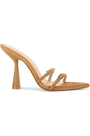 Femme LA X REVOLVE Naxos Slipper in Tan. - size 10 (also in 11, 5, 6, 7, 8, 9)