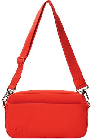 BEIS The Travel Crossbody Bag in Red.