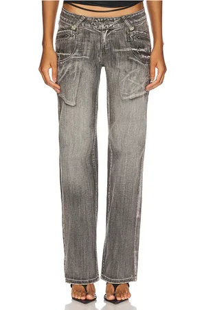 パンツ Jaded London flare denim W30 Jaded London Extreme Flare Jeans in Blue Wash | REVOLVE