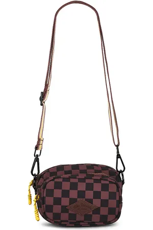 The Upside Technica Voyage Crossbody Bag in Brown.