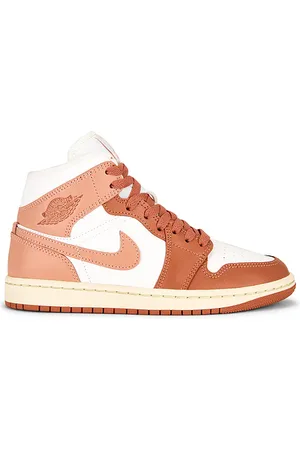 Jordan Air 1 Mid Sneaker in Coral. - size 10 (also in 10.5, 11, 11.5, 12, 5, 5.5, 6, 6.5, 7, 7.5, 8, 8.5, 9, 9.5)