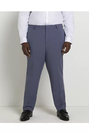 River Island Mens Big & Tall Skinny fit suit pants