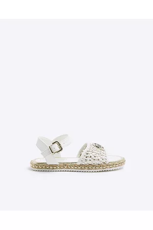 River Island Girls Sandals - Girls Woven Espadrille Sandals