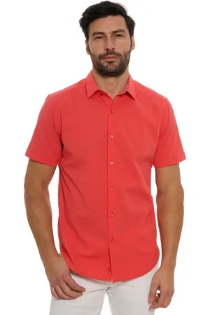 Shirts & Dress Shirts in the color Orange for men