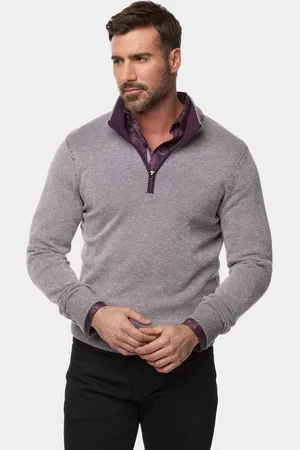 Robert Graham Shane 1/4 Zip Sweater