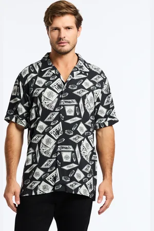 Robert Graham Full House Short Sleeve Button Down Shirt
