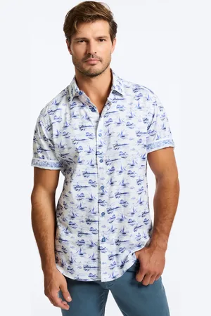 Robert Graham Alboran Short Sleeve Button Down Shirt