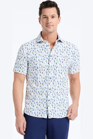 Robert Graham Trans Pacific Short Sleeve Button Down Shirt
